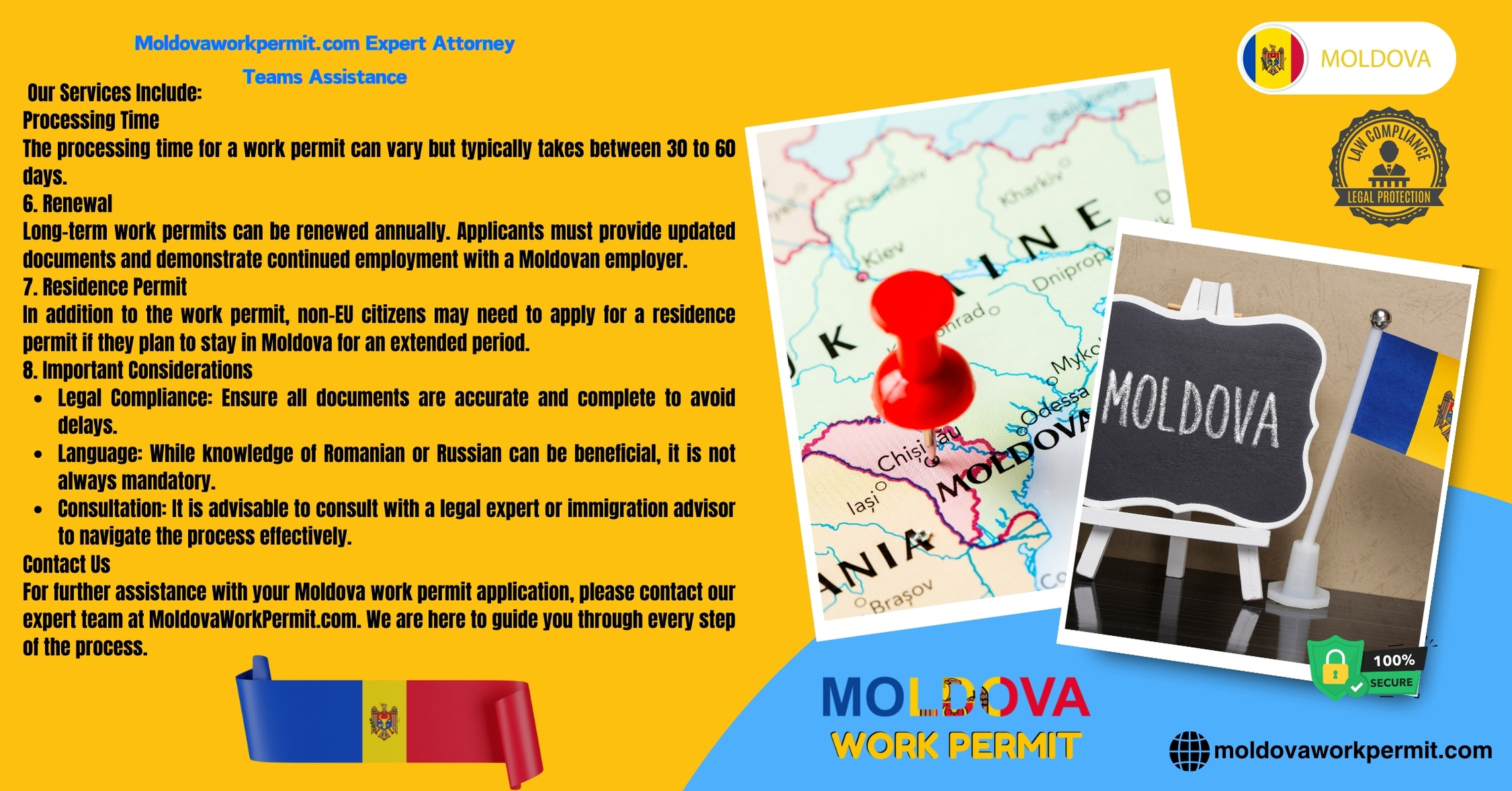 Essential Guide to Moldova Work Permit and Business Resident Visa Requirements for Zambian Citizens